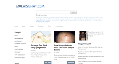 Desktop Screenshot of mulaisehat.com
