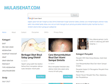 Tablet Screenshot of mulaisehat.com